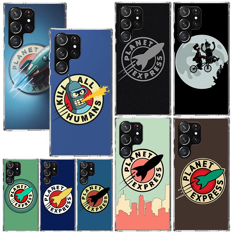 Futurama Planet Express Phone Case For Samsung Galaxy S26 S25 Edge S24 FE S23 S22 Ultra S21 Plus S20 + Art Fundas Back Cover Gal