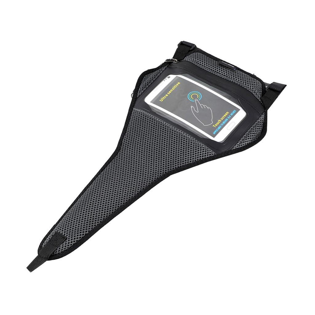 Защитная рама велосипеда, улавливатель пота для езды на велосипеде в помещении, защита от пота для велосипеда, сетка от пота для велосипедных тренировок с чехлом для телефона