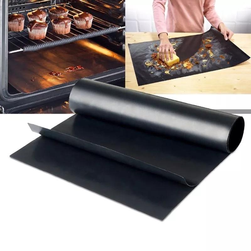 1-10pcs Non Stick BBQ Grill Mat 40*33cm Baking Mat BBQ Tools Cooking Grilling Sheet Heat Resistance Easily Cleaned Kitchen