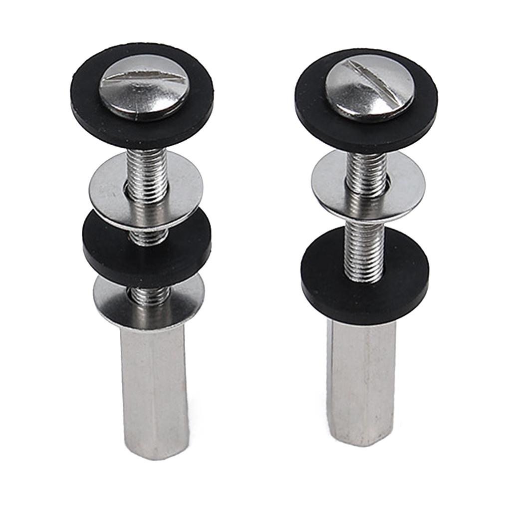 2 шт. Болты и шайбы для бачка унитаза, ремонтный набор, протекающий унитаз, близкое соединение, болты для унитаза и уплотнение, аксессуары для инструментов