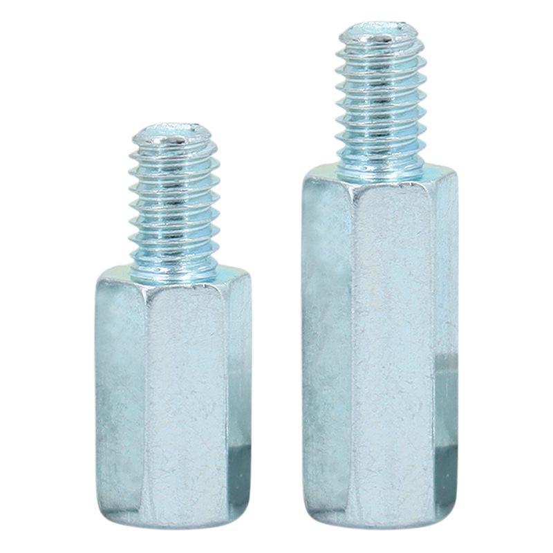 Шестигранная железная колонна с синим и белым цинковым покрытием для печатной платы (M3-M6)