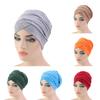 Wrap Cap Cap Length End Stretch Cotton Scarf Hat Long Tail Indian Hat