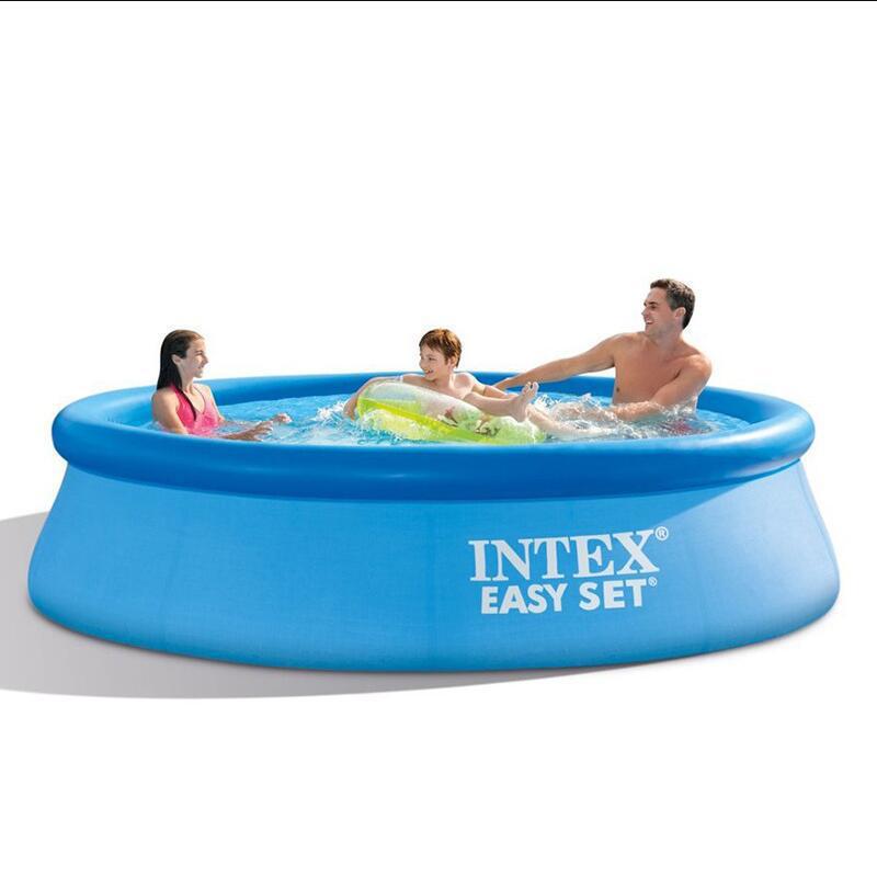 Intex28130 Simple Butterfly Family Inflatable Swimming Pool for Kids and Adults