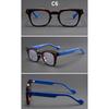 Women's glasses, men's and women's fashion square large-frame glasses