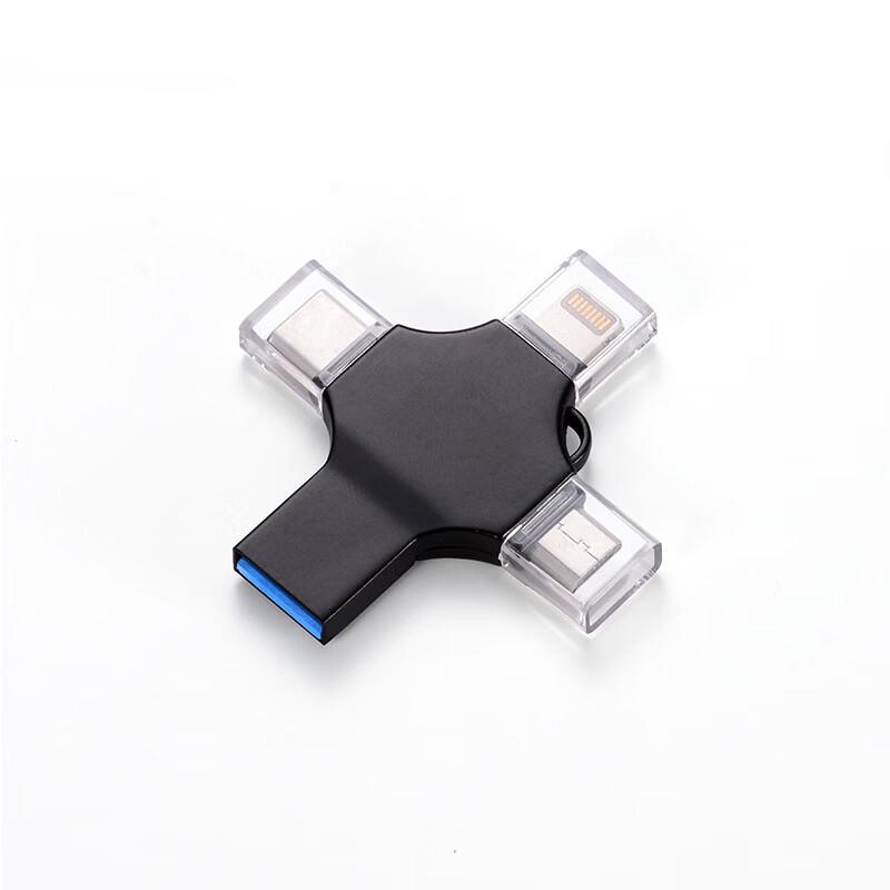 OLOEY 4-in-1 Multi-function Metal Mobile USB Flash Drive