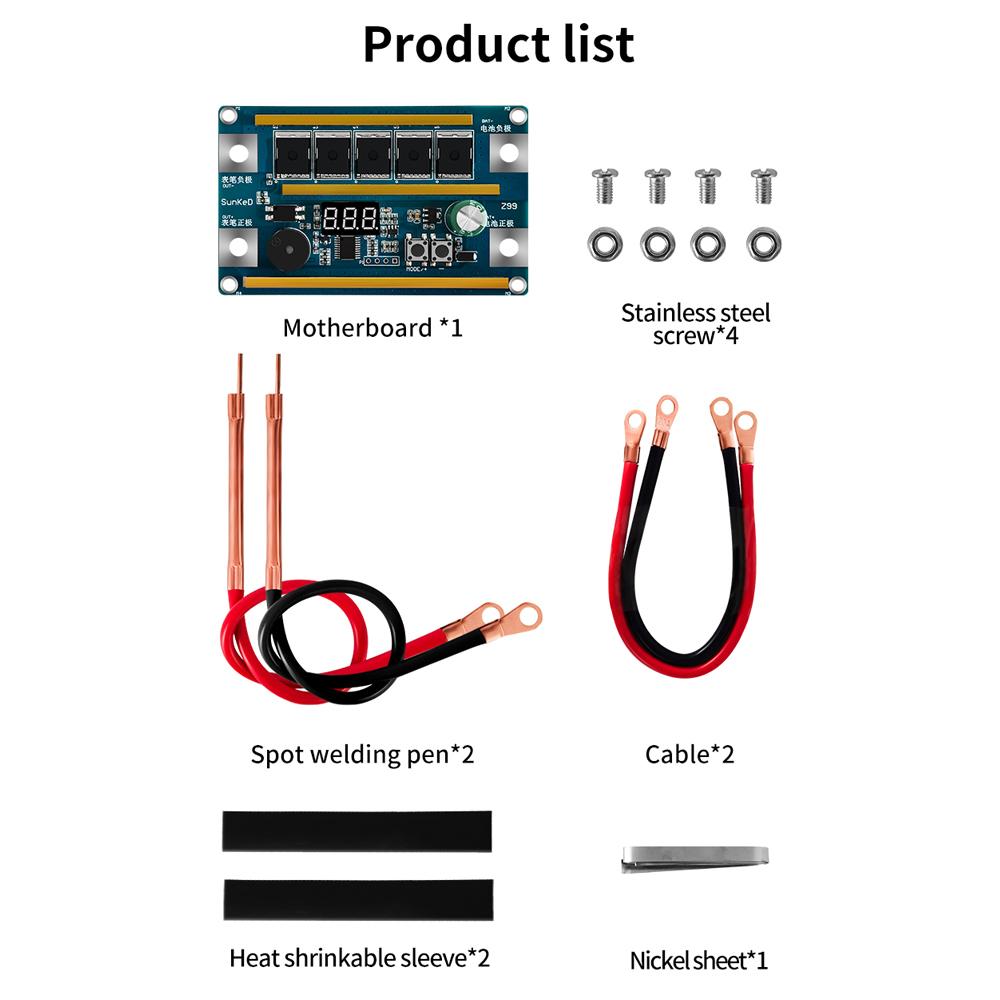99-ступенчатая панель управления сварочным аппаратом с регулируемой точечной сваркой для сварки цилиндрического лития