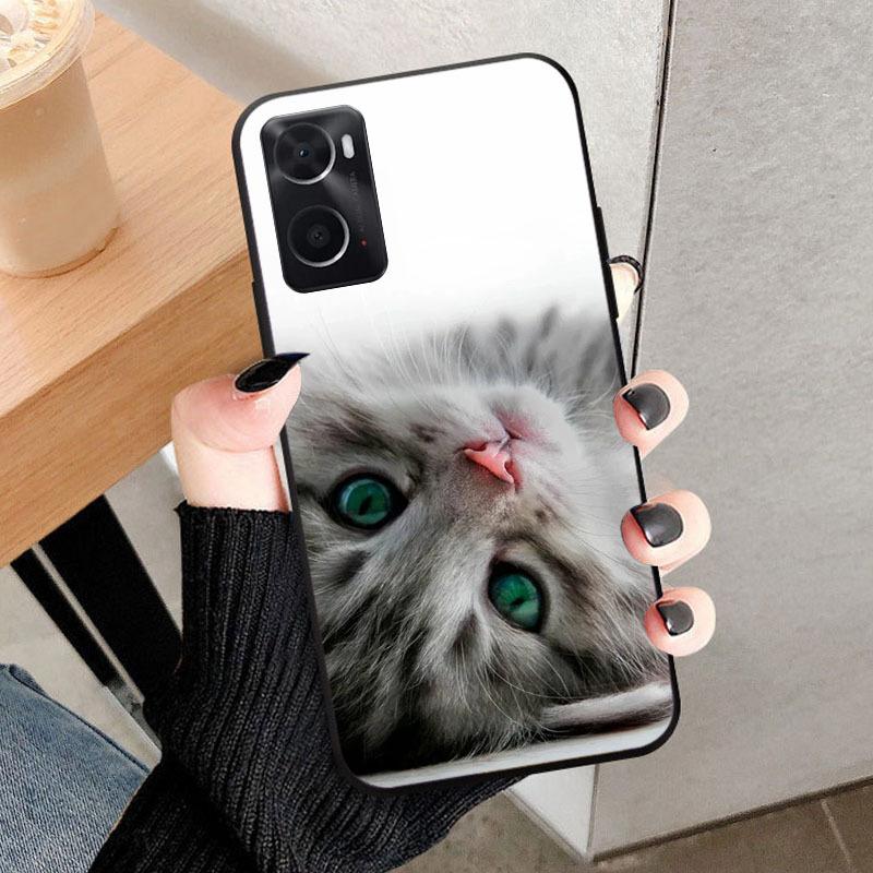 Роскошный TPU Чехол для Телефона OPPO A36 A76 A96 4G Силиконовый Защитный Мягкий Задний Чехол Fundas Для Realme 9i 4G Ударопрочный Задний Чехол