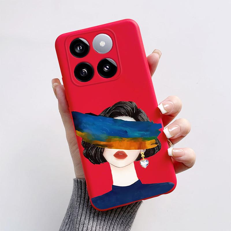 Чехол для Xiaomi 14T Pro Милый Чехол-Астронавт Бабочка Силиконовый Мягкий Чехол для Телефона Для Xiaomi Mi 14T Pro Mi14T Fundas 6.67'' Бампер