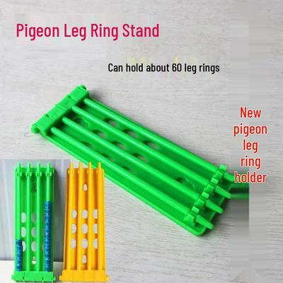 Набор колец для ног голубей и свисток - Подставка-пряжка и маркировочные кольца для спортивных и почтовых голубей