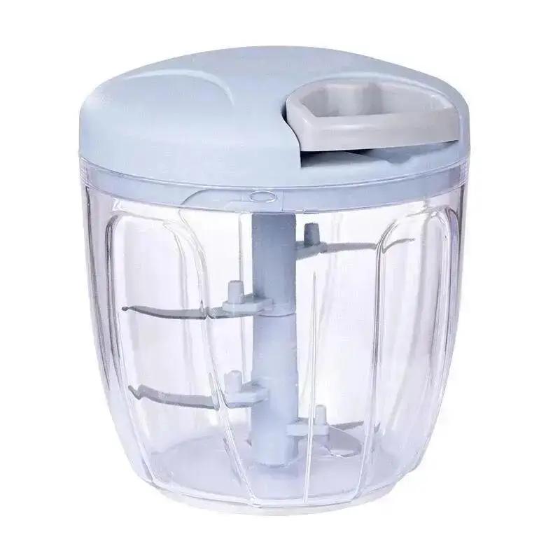 1 Pcs New Mini Manual Garlic Grinder Household Garlic Puree Grinder Meat Grinder Multifu Complementary Food Processor Blender