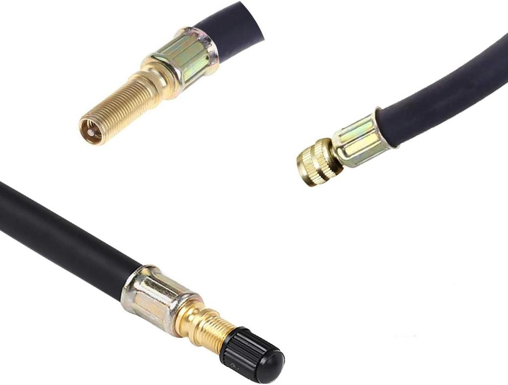 KEWAYO Tire Inflation, Car Valve, Tire Air, For Cars, Motorcycles, Inflation Extension Hoses, Motorbikes,