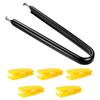 6 Pcs Automobile Fuse Puller Pliers Set Car Fuse Remover Set Fuses Puller Tool for Car Relay Pullers Universal Removal Tool for Replacing Fuses