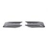 Front Bumper Headlight Grille Cover Trim Bezels For Ford F150 2015+ Carbon Fiber