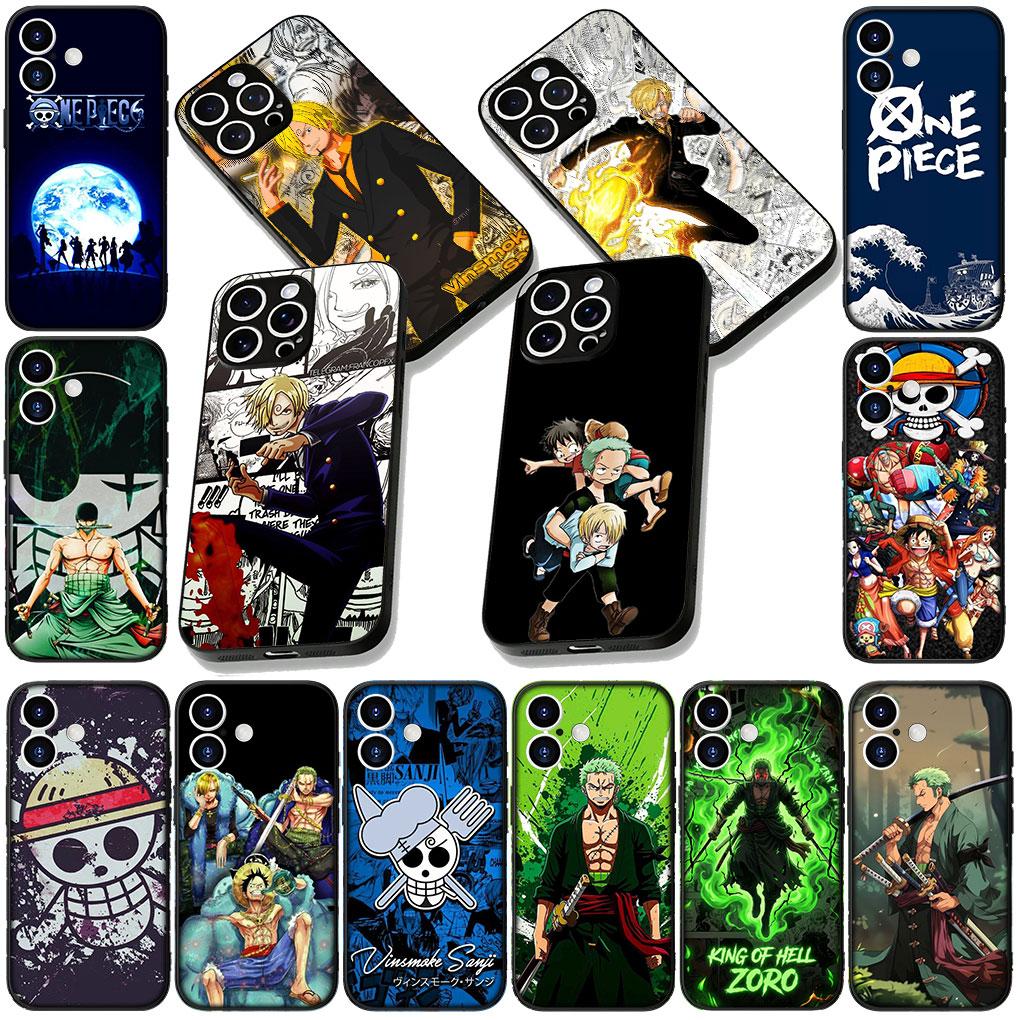 Roronoa Zoro Sanji One Luffy Pieces Phone Cover for Motorola Moto Edge 70 60 Fusion NEO Pro G Stylus G56 G96 G52 G04 G05 20 Case