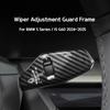 Для BMW 5 серии i5 G60 2025-2026 Автомобильные ABS углеродное волокно указатель поворота переключатель стеклоочистителя декоративный стержень аксессуары для декора интерьера