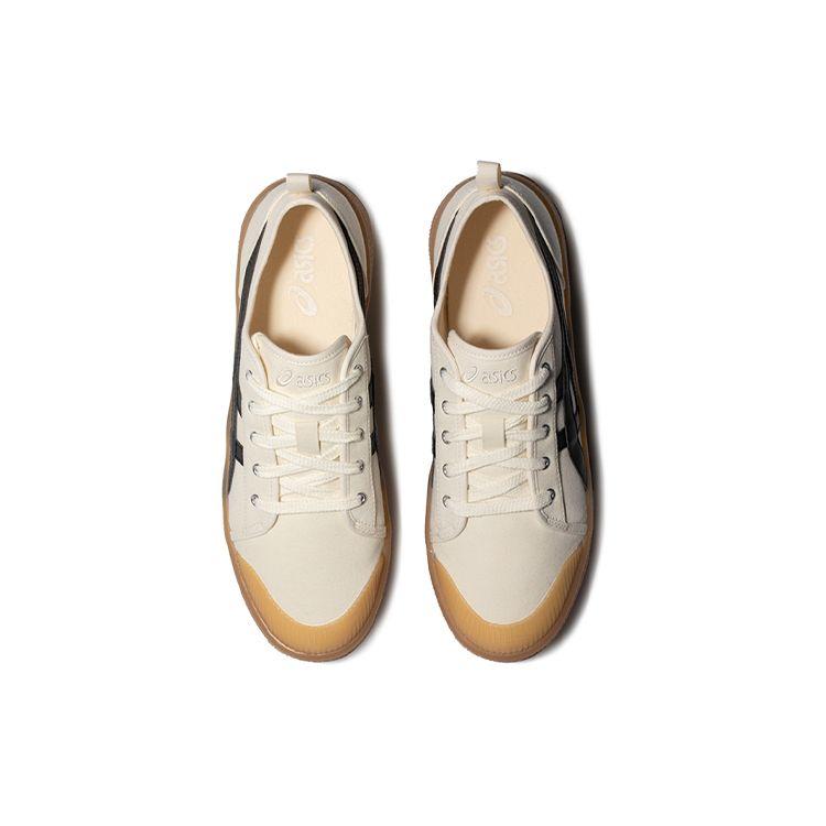 Asics Court Trail Low Top Sneakers Unisex Sneakers Off-White Black 1203A147-201