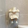 Cute Cartoon Wet Wipes Box Bathroom Wall Hanging Paper Box Cream Style Debris Wet Wipes Paper Towel Storage Rack