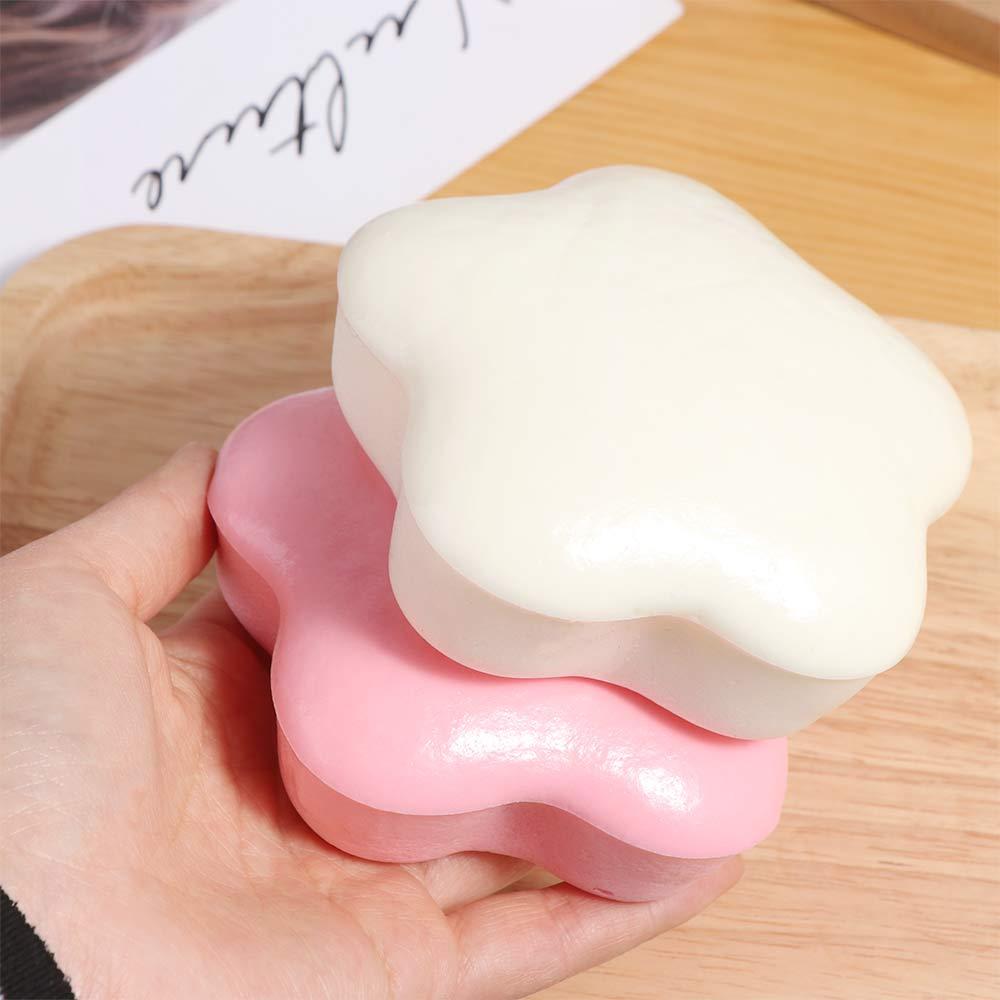 Ultra Moist Milk Scent Star Squeeze Toy Slow Rise Sticky Star Pinch Toy  Desktop Decoration