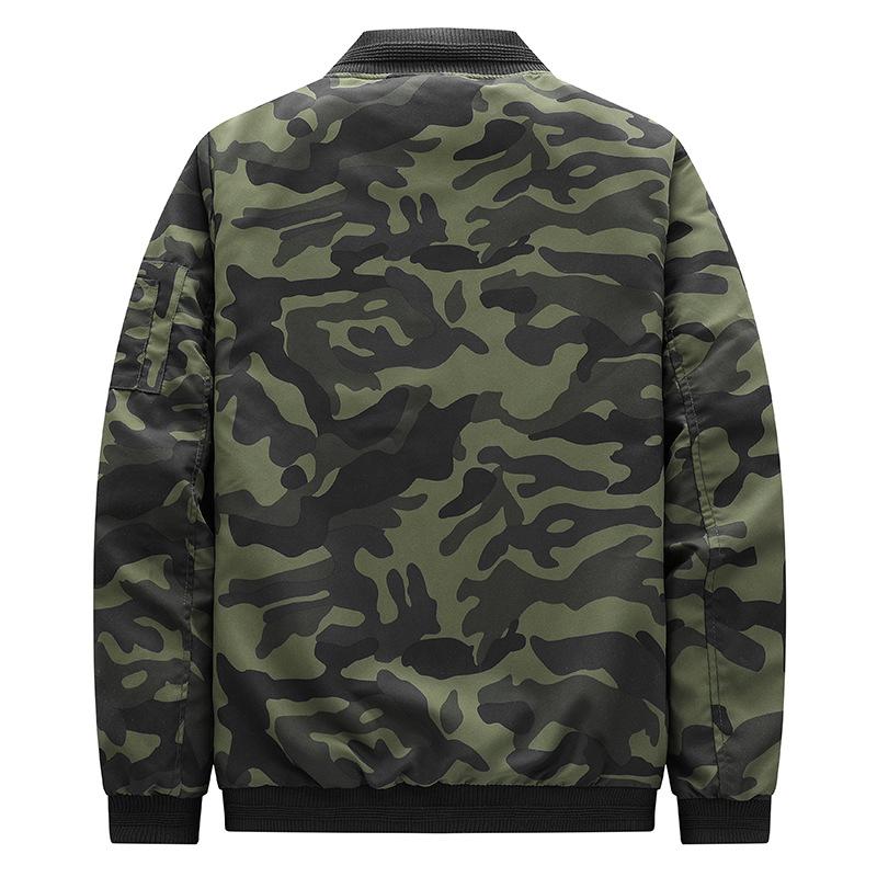 Camouflage Jacket Men 'S Casual Jacket Autumn Stand Collar Jacket