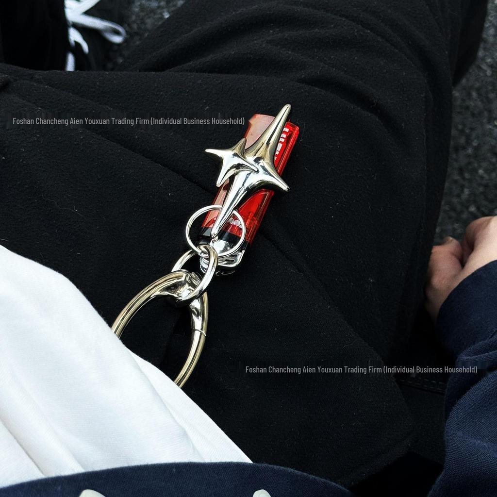 Зажигалка Ainsworth Starlight, чехол, брелок с открывалкой для бутылок и украшением