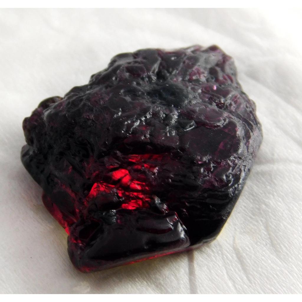 58.50 CT Natural Red Painite Rough Burma Untreated Very Rare Loose Gemstone