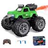RC Car for Children Jeep with 2 Rechargeable RC Car Remote Control Car 360 Degree Rotation 4 Wheel Drive Stunt Car Headlight with Fog Lamp Wireless