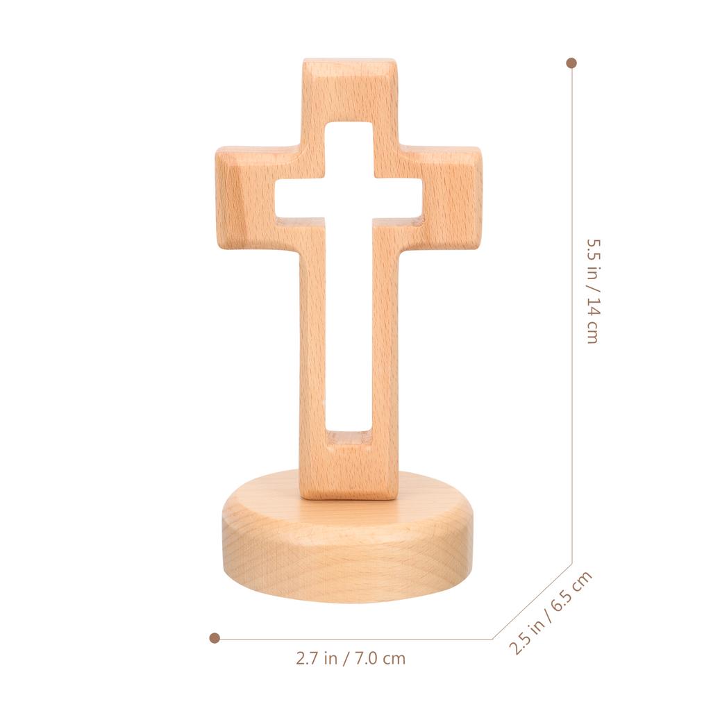 Декор обеденного стола Крест Орнамент Украшения для дома Деревянное ремесло Номер ребенка Свадьба