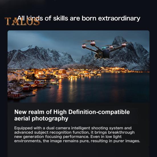 Дрон с дистанционным управлением, с двумя камерами, GPS-позиционированием, бесщеточным мотором, оптической стабилизацией, зависанием, дроном для аэрофотосъемки, для детей, взрослых, начинающих, складной