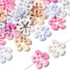 5pcs/lot Gradient Color Flower Beads Acrylic Beads Loose Spacer Beads For Jewelry Making DIY Bracelet Necklace Accessories