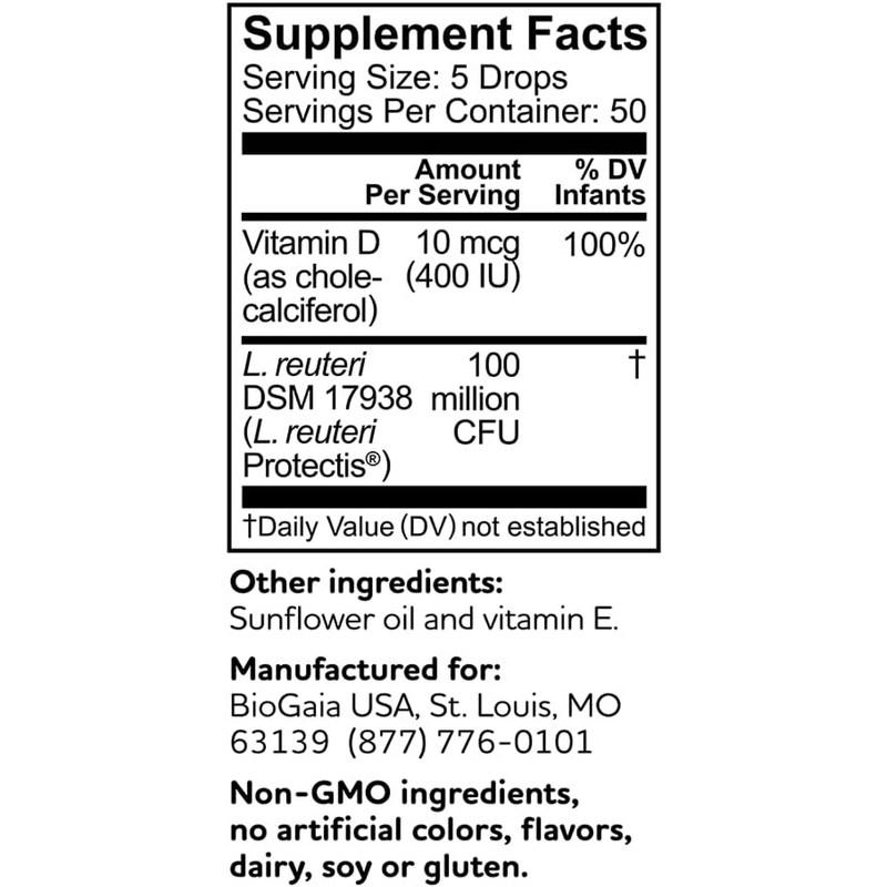 BioGaia Protectis Капли для иммунной системы с витамином D, 10 мл, 1 шт.