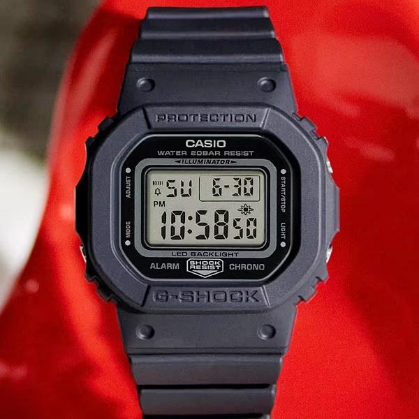 Цена Бренд CASIO Черный Маленький Тонкий Цифровой 20 АТМ Водонепроницаемый Ударопрочный Часы Специальные Новые G-SHOCK GMD-S5600BA-1JF Женские