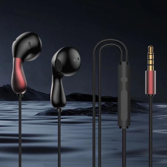 Проводные наушники Yousheng с шумоподавлением, чистый звук, спортивные наушники, проводная гарнитура-вкладыши с тяжелыми басами для OPPO, Huawei, Vivo, Xiaomi