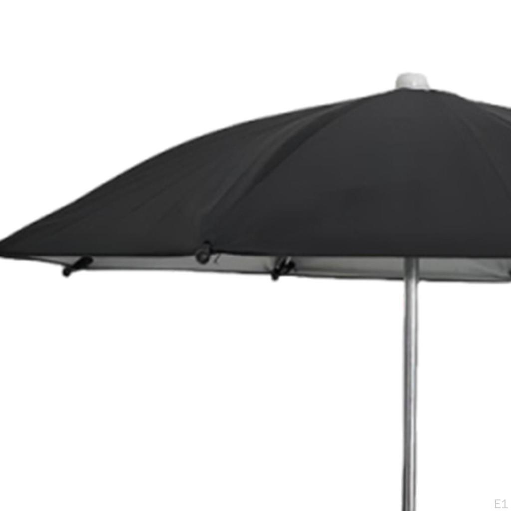 Camera Umbrella Clip on Easy Installation Multifunction Tripod Sun Protection for Camping