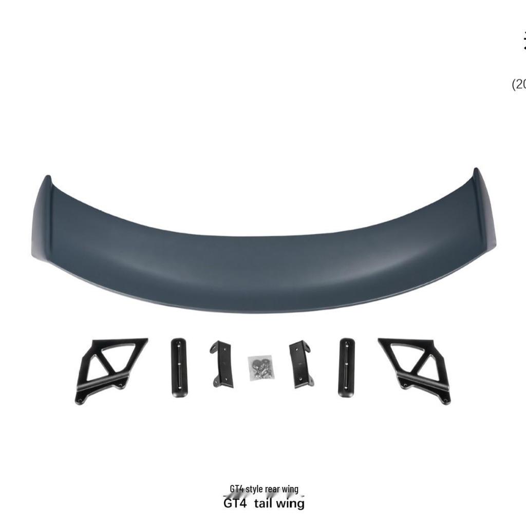 Porsche 718 GT4 Rear Spoiler Assembly for 2016-2025 Models