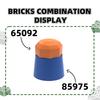 Нетоксичный 363 шт./лот 85975 Конус1 1/6 X 1 1/6 X 2/3 Блок Аксессуары для Moc Совместимые с Кирпичами DIY Детские Игрушки Детали Сборки