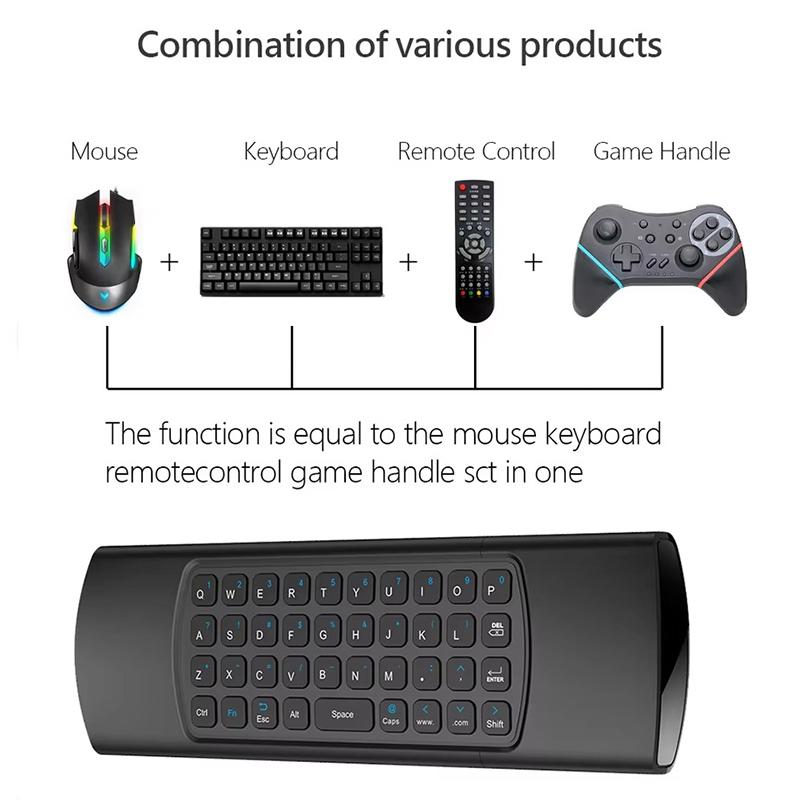 MX3 Air Mouse 2.4GHz Wireless Mini Keyboard Voice Backlit Controller IR Learning Remote Control For PC Android TV Box Smart TV