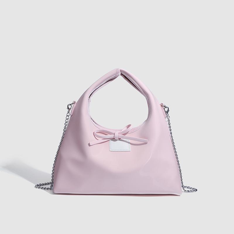 Весенняя сумочка Нежная милая завязка бантом Простая повседневная сумка через плечо Сумка-тоут