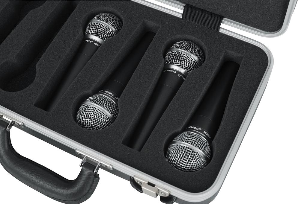 GATOR Microphone Case PE Hard GM-6-PE Black