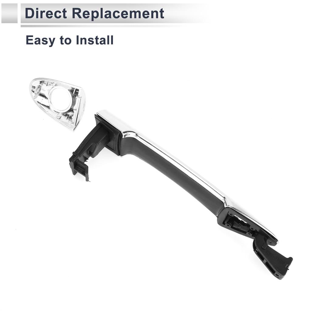 RATCHROLL Передняя левая наружная дверная ручка для Kia Прочная замена детали двери Номер детали 1 шт. 2011-2015 Picanto, Ручка, 826511Y020, АБС,