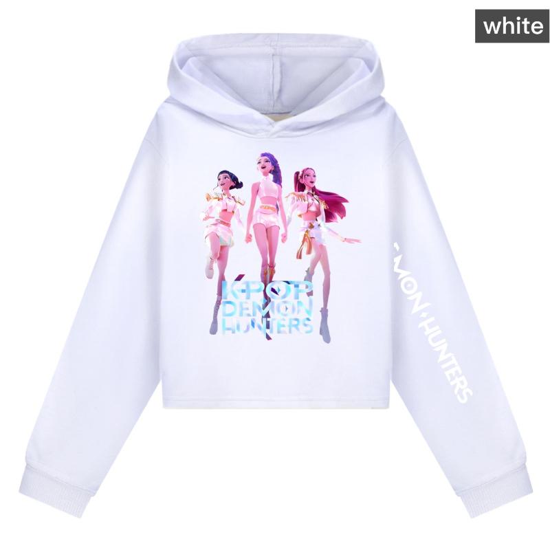 Children's Short Cartoon Print Print Comfortable Versatile Sweatshirt Casual Top Jumper