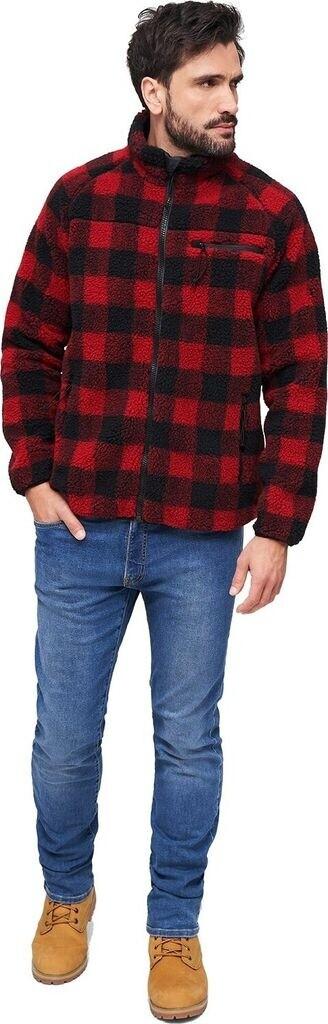 Brandit Teddyfleece Jacket (5021) красный/черный