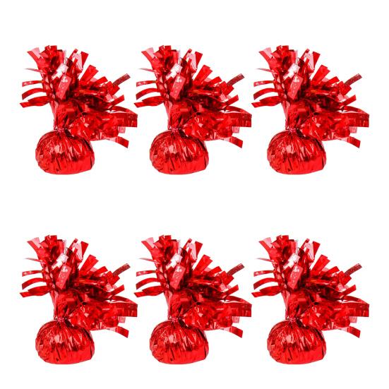 6 шт. грузила для воздушных шаров, анти-плавающие воздушные шары, гравитационные блоки, фольга, завернутая в бумагу, долговечные многоразовые изысканные украшения из воздушных шаров для свадебной вечеринки и выпускного вечера