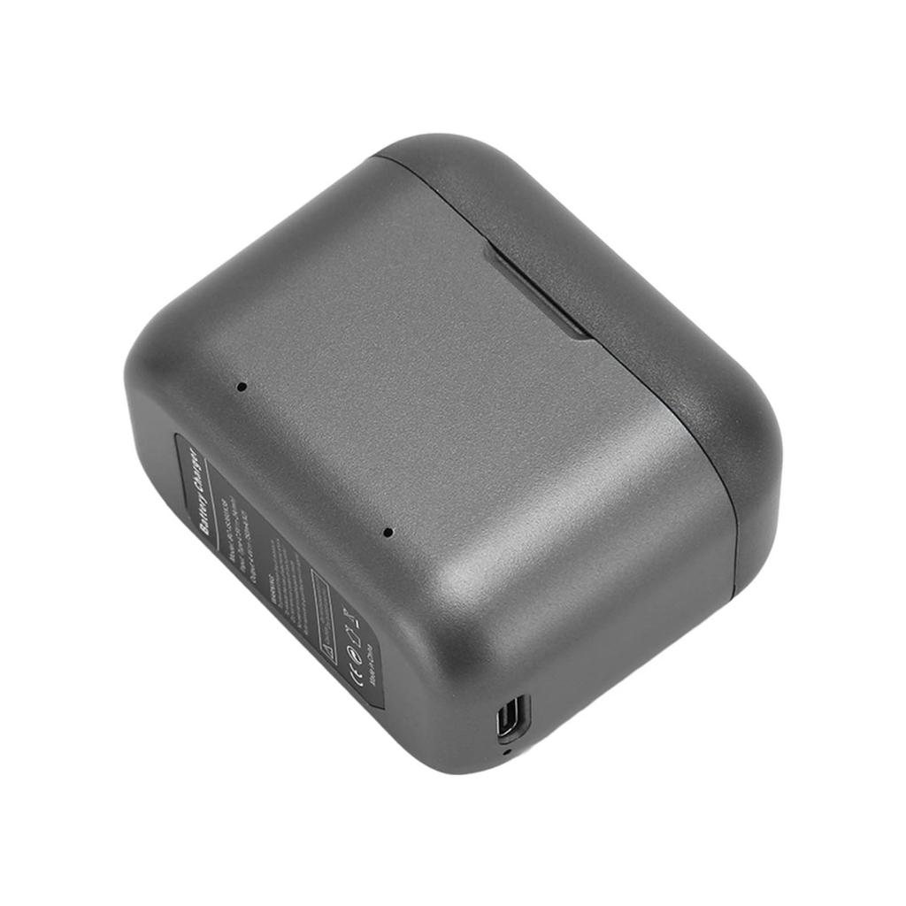 Fast Battery Charger Hub for Insta360 X3 with LED Indicator 2 Channel Battery Charging Storage Station with Type C Cable