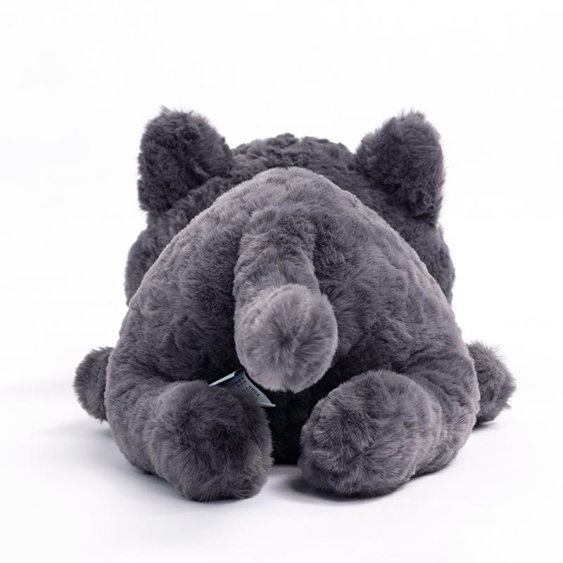 Прекрасные большие глаза, черная кошка, игрушки Peluche, пушистые мягкие животные, кошка, плюшевая кукла, мягкая подушка, хороший подарок для детей, девочек