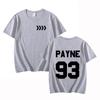 Новые модные футболки с принтом Liam Payne Tribute Rap Payne 93 с коротким рукавом для мужчин и женщин, летние классные повседневные футболки в стиле хип-хоп для отдыха на открытом воздухе