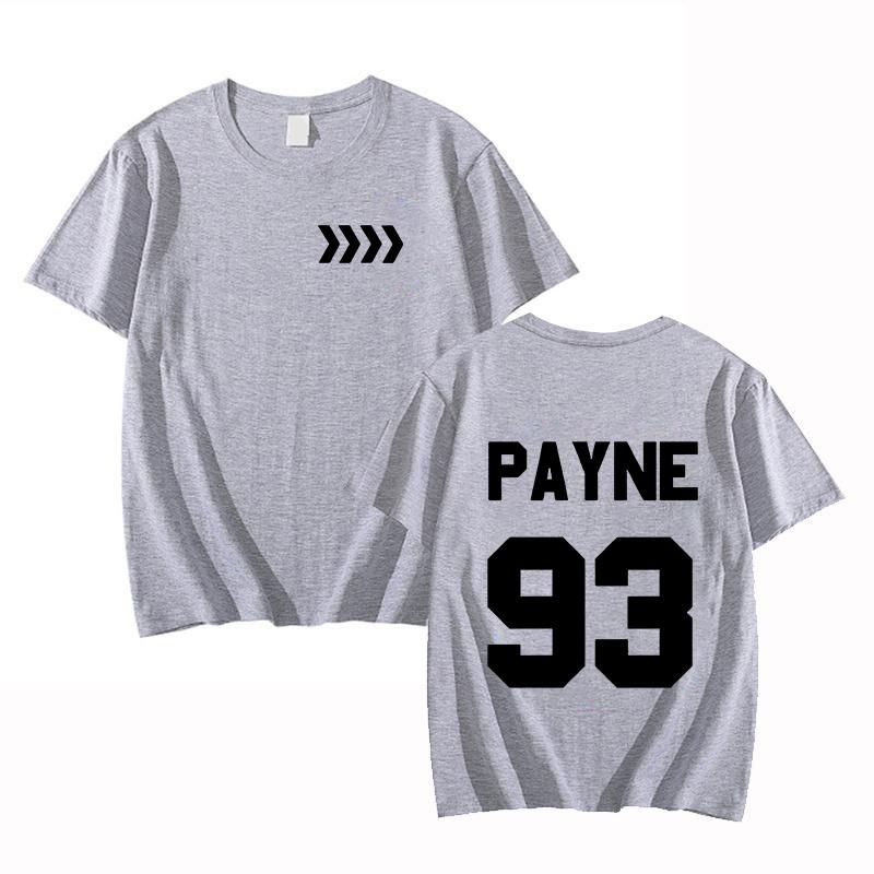 Новые модные футболки с принтом Liam Payne Tribute Rap Payne 93 с коротким рукавом для мужчин и женщин, летние классные повседневные футболки в стиле хип-хоп для отдыха на открытом воздухе