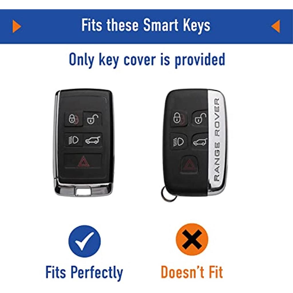 Для Range Rover Land Rover Hallmo Кожаный брелок для ключей Чехол с брелком для Evoque Velar Sport Discovery Freelander Defender Sport HSE- Bla