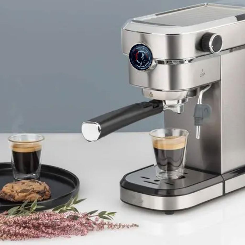 20Bar Pressure Gauge Internal Thread Steam Generator Gauge Coffee Maker Gauge Metal Material Perfect for Coffee Machines