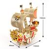 One Piece Thousand Sunny Wooden 3D 3D Puzzle DIY Craft Kit That Can Be Enjoyed by Everyone from Elementary School Students To Adults Educational Toy