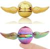 Gold Snitch Cupid Fingertip Top Angel Wing Finger Spiral Decompression Toy